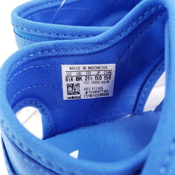 NWT Adidas Superstar 360 Unisex Toddler Sandals Shoes 8.5K Blue/White EF7415 - Picture 9 of 9